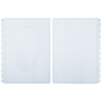 Capa e contracapa White Ink, tamanho grande.