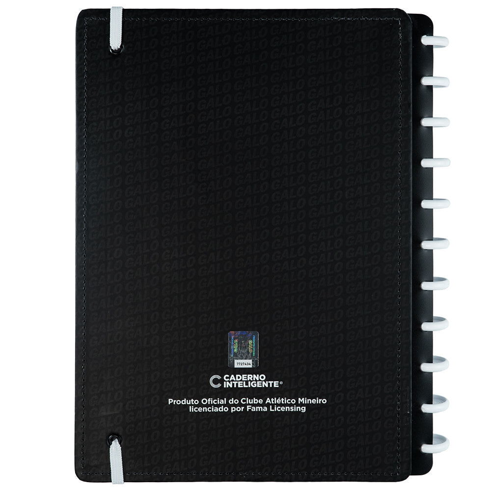 Caderno Atlético Mineiro Preto Caderno Inteligente ®