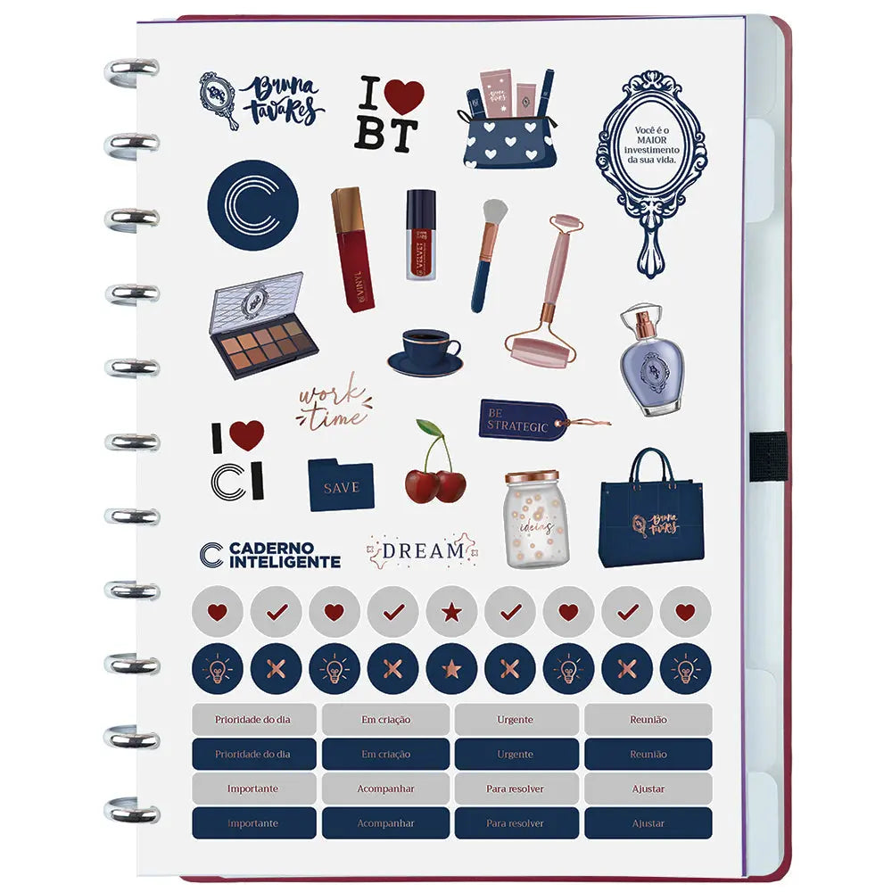 Caderno BT Cherry Caderno Inteligente Lojista