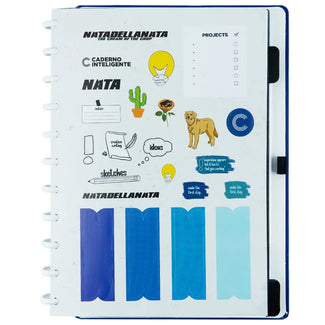 Caderno Blue Creative Journal By Miguel Luz Caderno