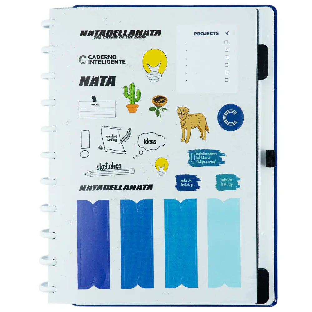 Caderno Blue Creative Journal By Miguel Luz Caderno