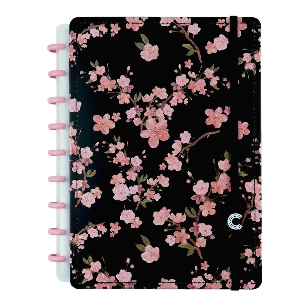 Caderno By Gocase Classical Rose Black Caderno