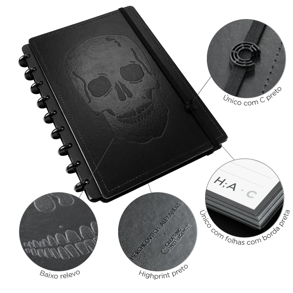 Caderno Herchcovitch Black Ink (Cópia) Caderno Inteligente ®