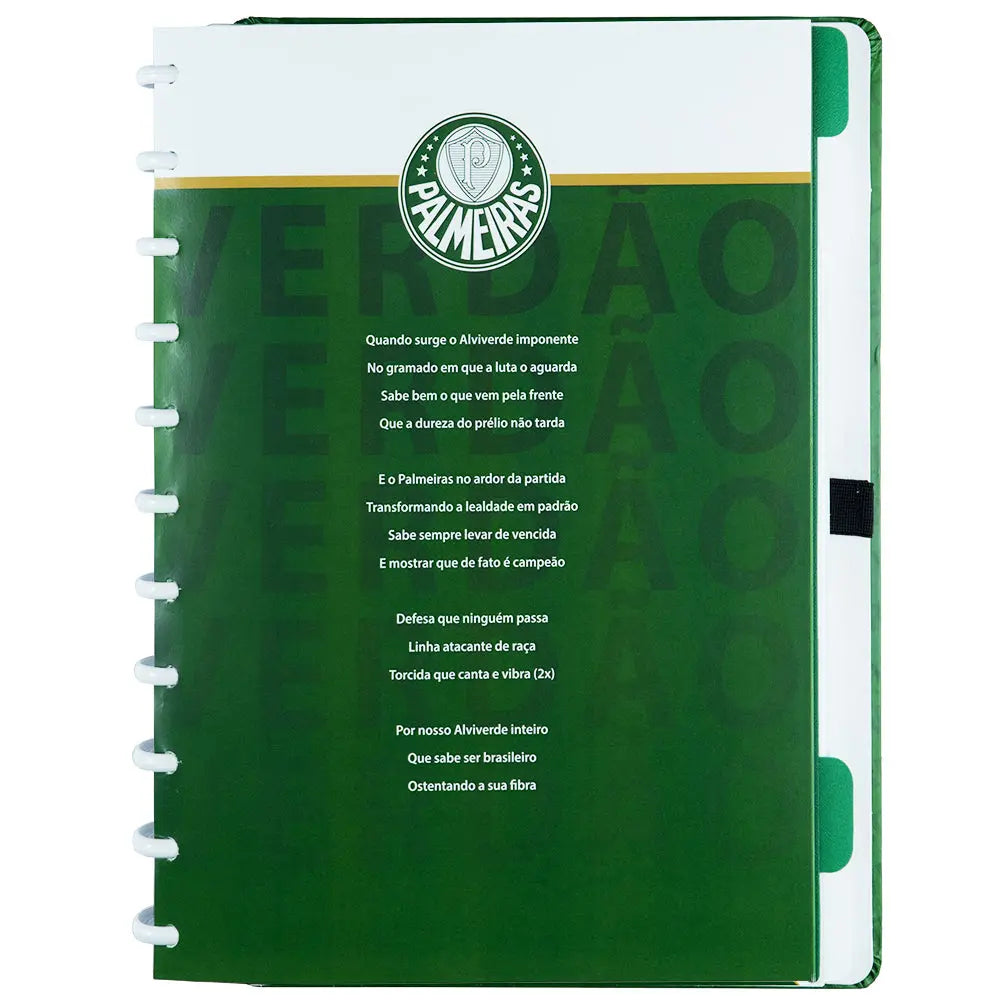 Caderno Palmeiras Verdão Caderno