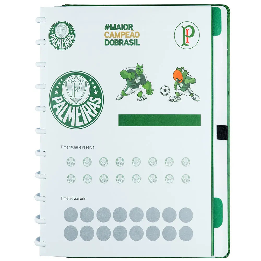 Caderno Palmeiras Verdão Caderno