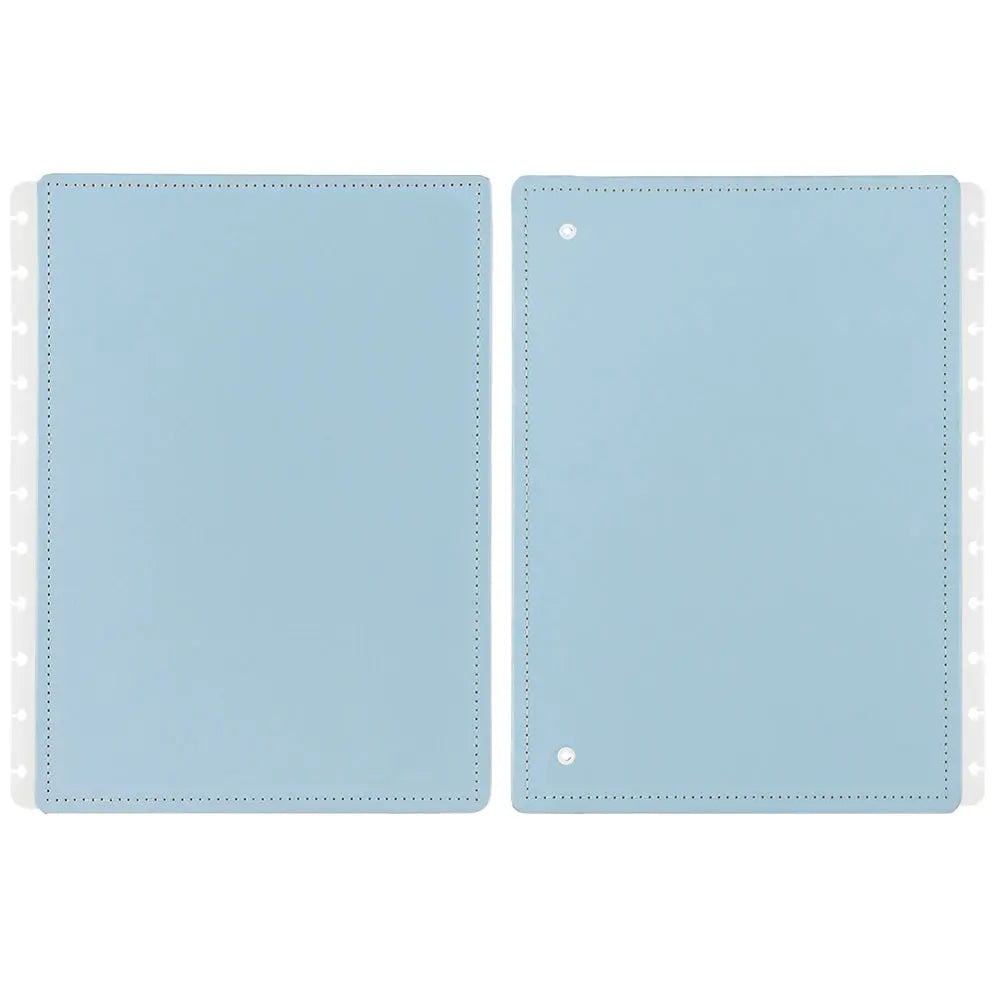 Capa e Contracapa Azul Pastel Capa e Contracapa