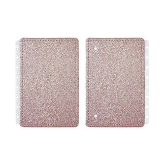 Capa e Contracapa Let's Glitter Rose Capa e Contracapa