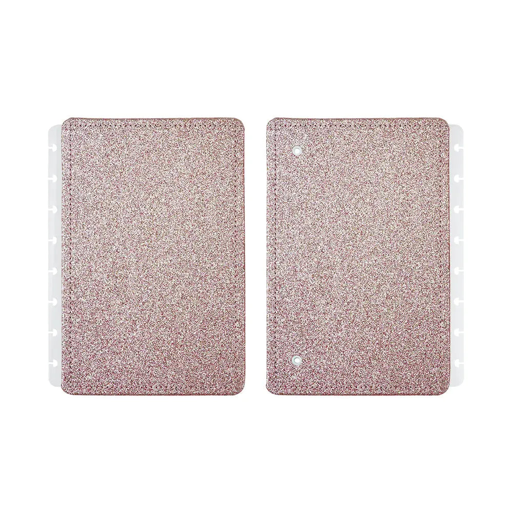 Capa e Contracapa Let's Glitter Rose Capa e Contracapa