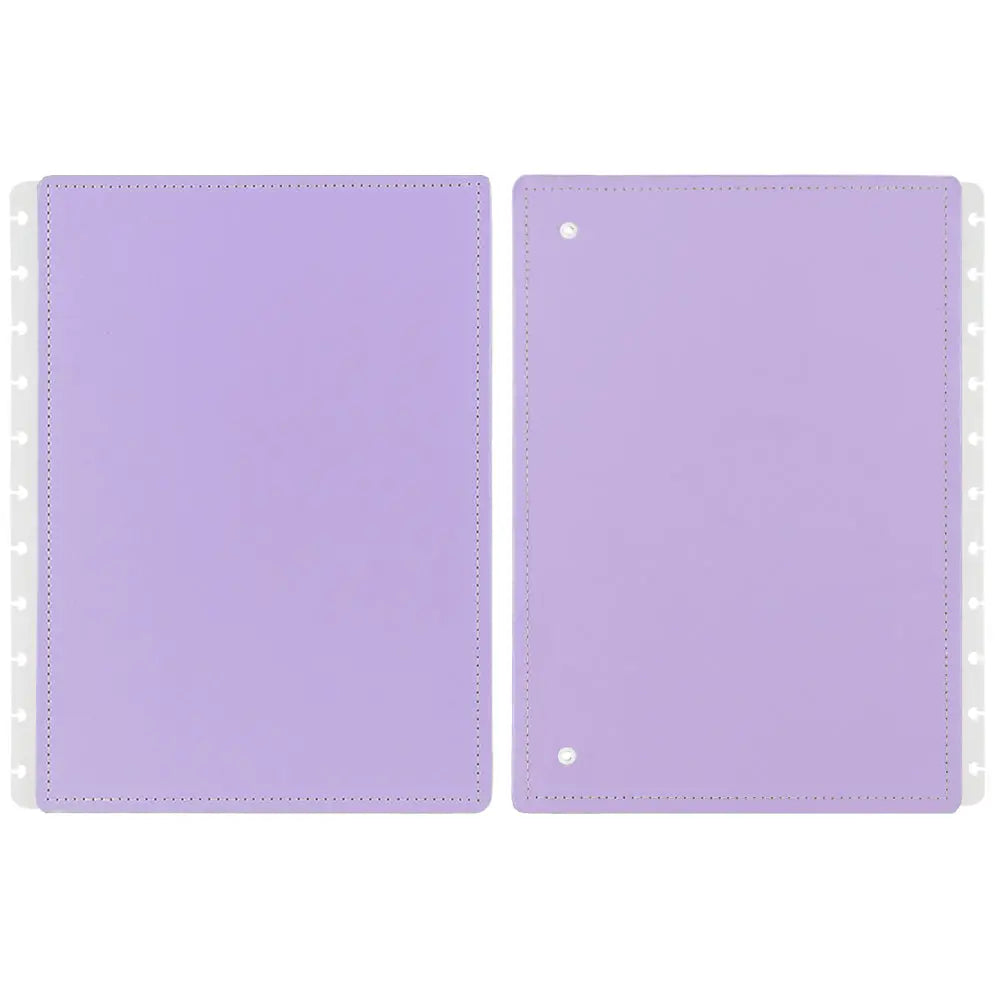 Capa e Contracapa Lilás Pastel Capa e Contracapa