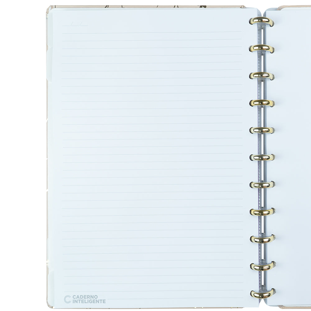 Capa e contracapa Miss Floral by Giulia Benite Caderno Inteligente ®