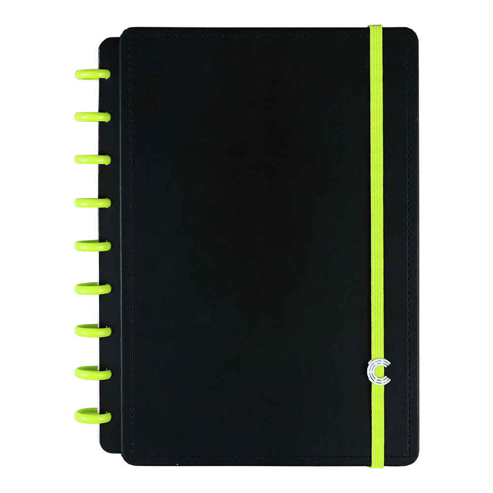 Discos + Elástico Amarelo Neon