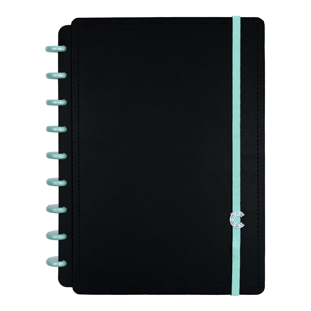 Discos + Elástico Azul Perolado