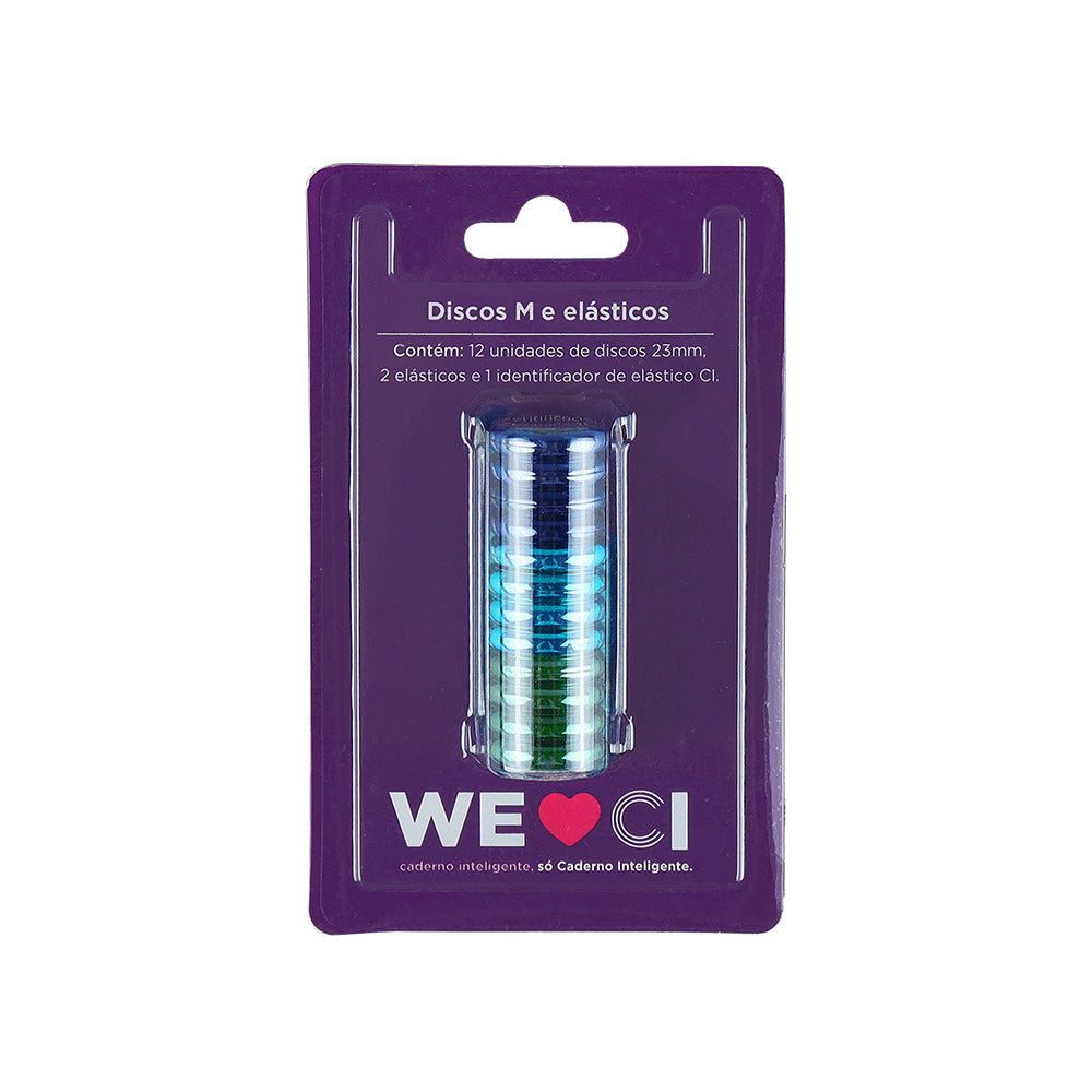 Pacote dos Discos Ocean, tamanho médio.