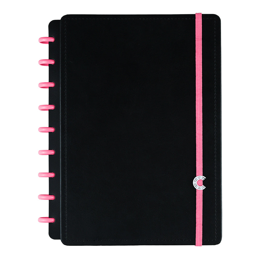 Discos + Elástico Rosa Neon