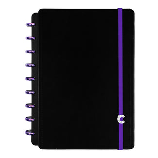 Discos + Elástico Roxo Metálico