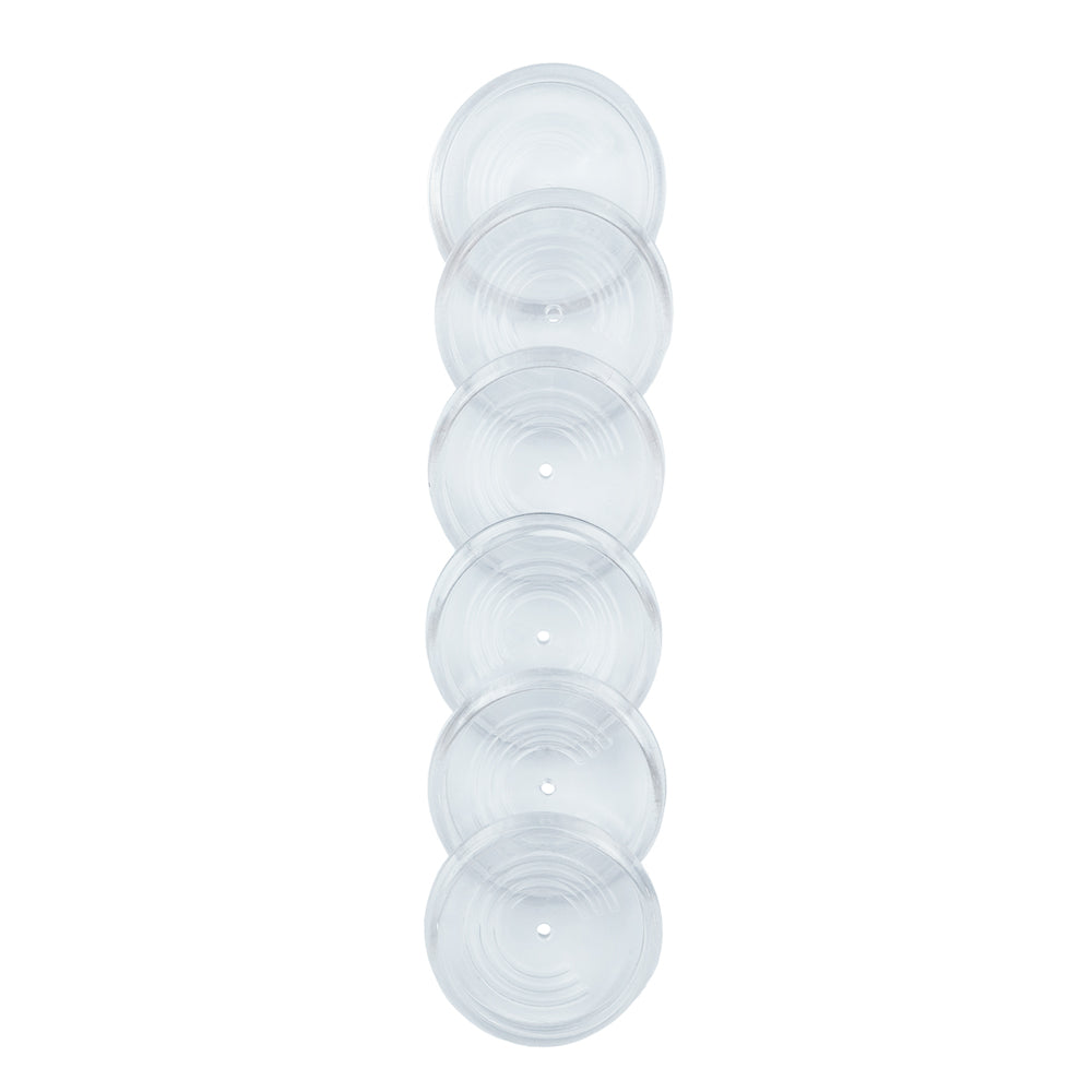 Discos + Elástico Transparente