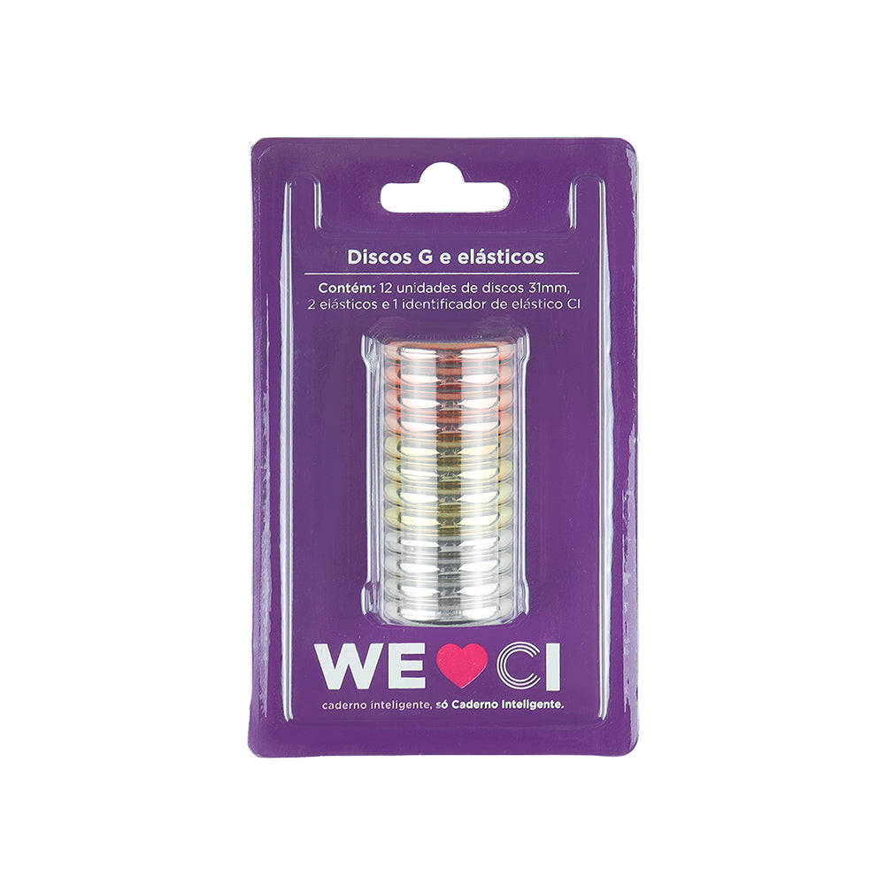 Pacote dos Discos Treasure, tamanho grande.