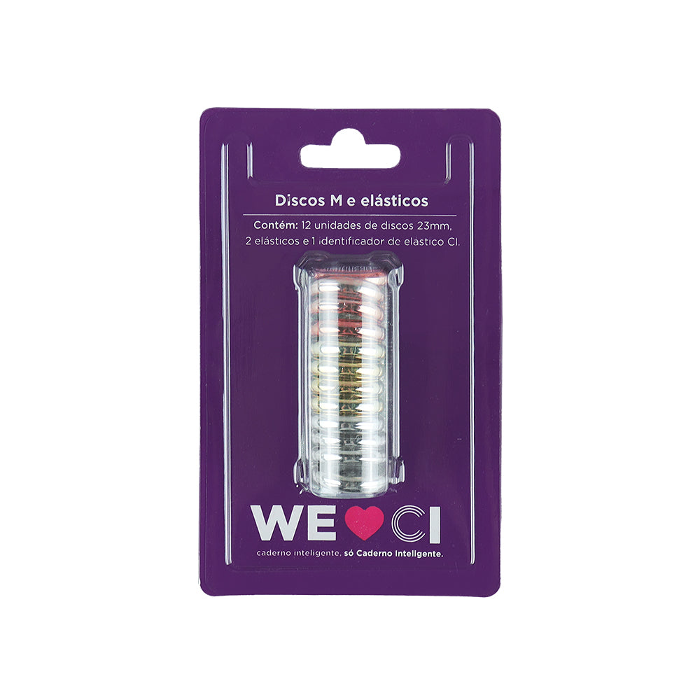 Pacote dos Discos Treasure, tamanho médio.