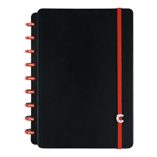 Discos + Elástico Vermelho Cereja