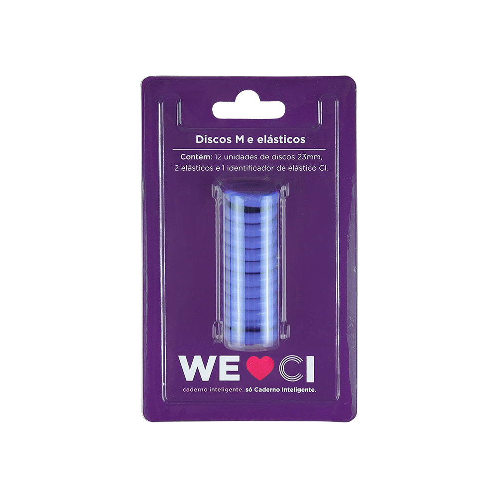 Pacote dos Discos Verryperi, tamanho médio.