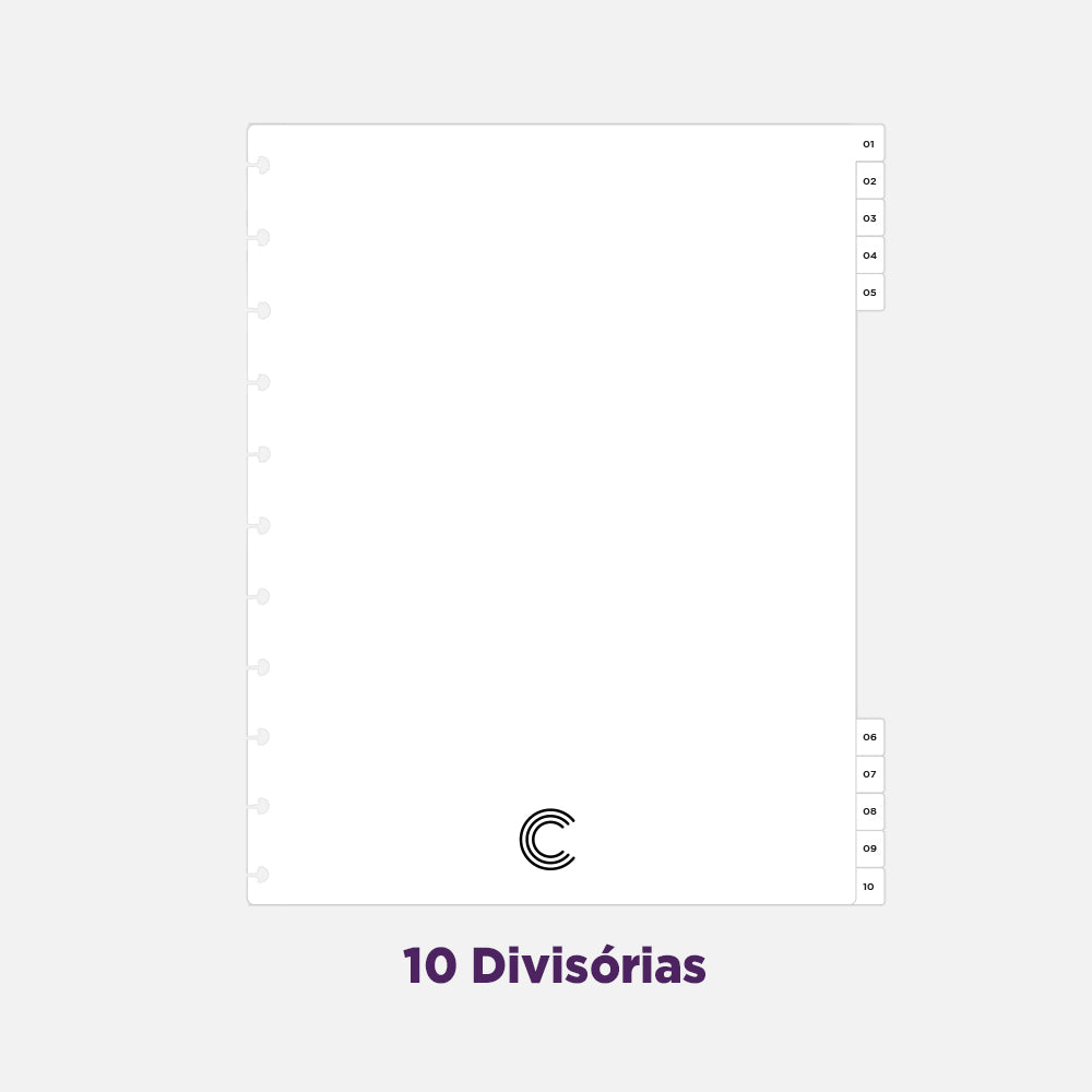 CADERNO 10 MATÉRIAS BLACK