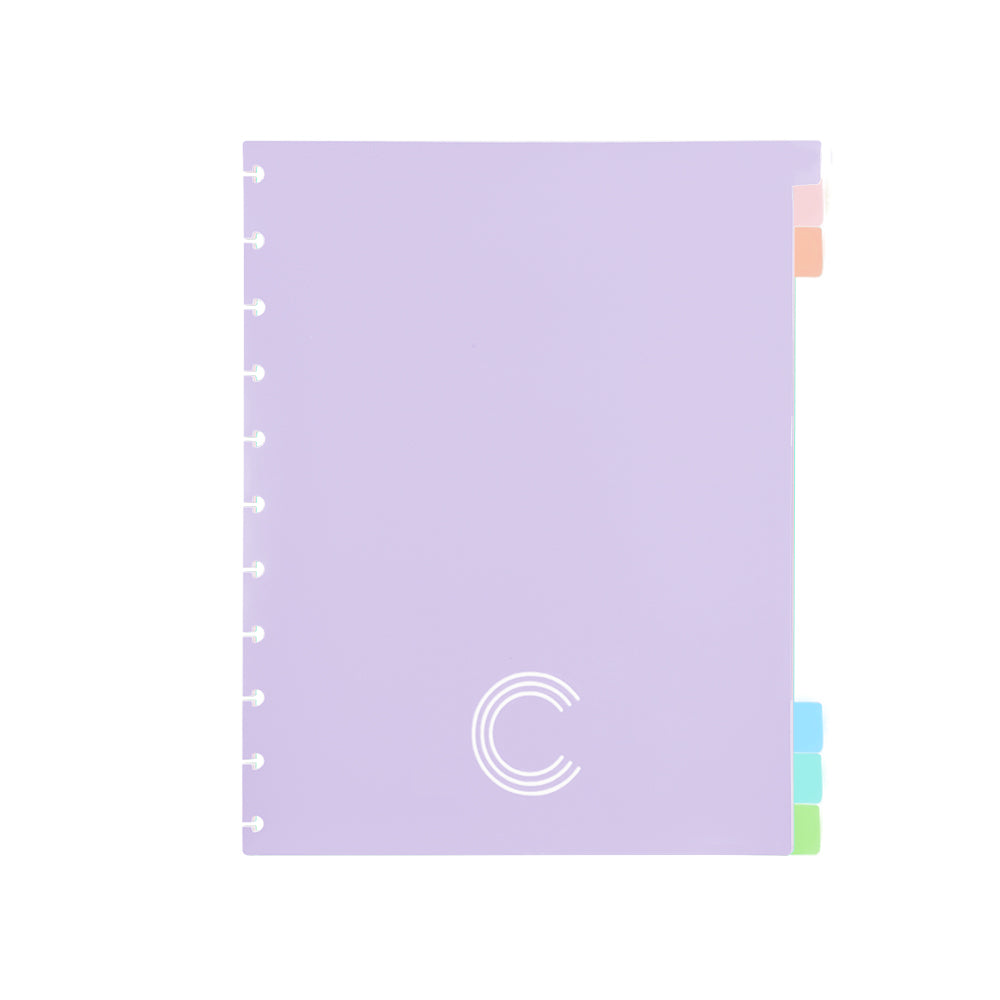 Divisória para 6 matérias, tamanho grande.