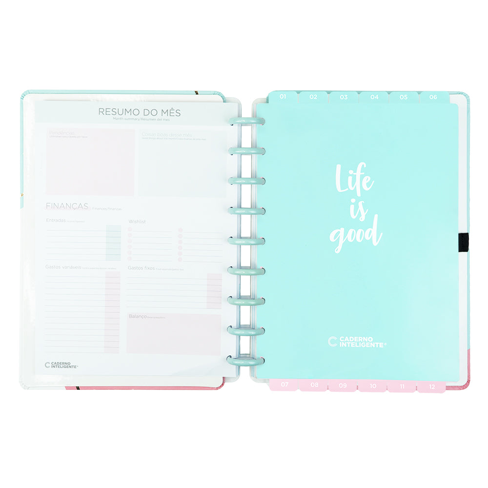 Divisória inspire, tamanho médio.