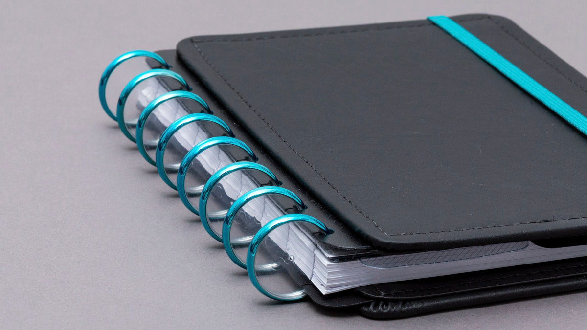 Discos + Elástico Azul Metálico