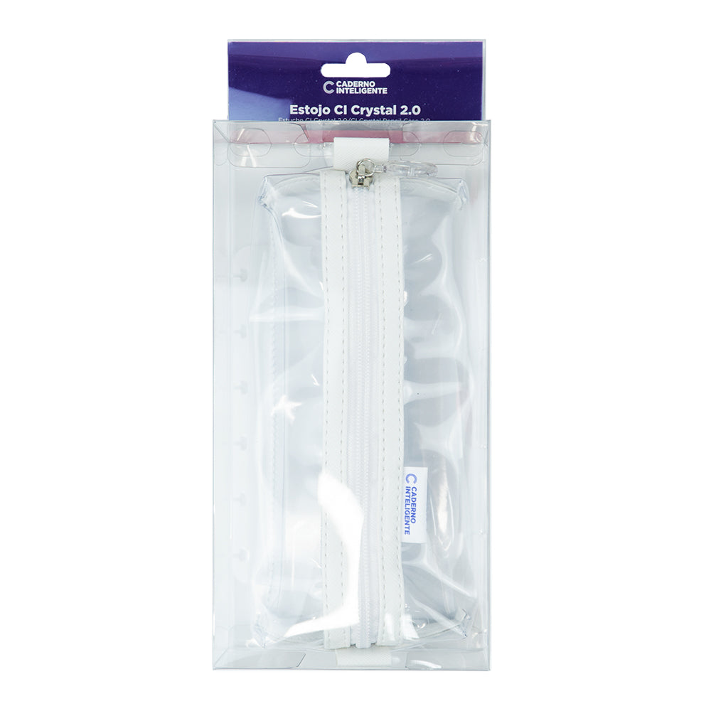 ESTOJO CRYSTAL 2.0 BRANCO Caderno Inteligente ®