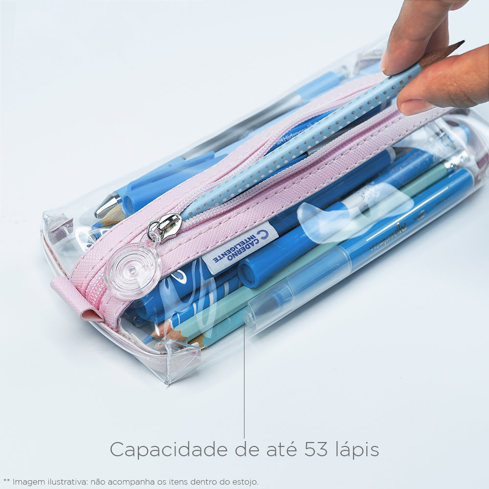 ESTOJO CRYSTAL 2.0 ROSA Caderno Inteligente ®