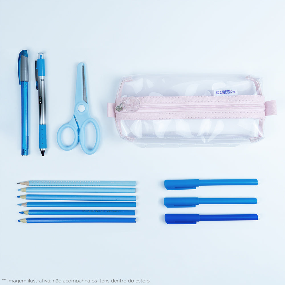 ESTOJO CRYSTAL 2.0 ROSA Caderno Inteligente ®