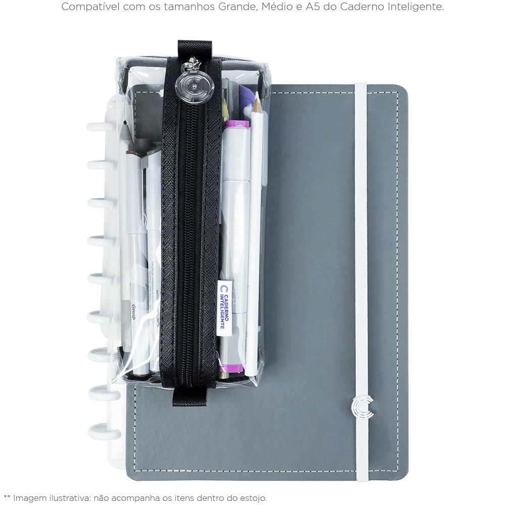 Compatível com os tamanhos: Grande, Médio e A5.