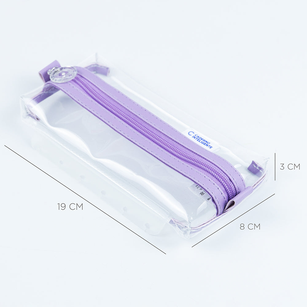 19 centímetros de comprimento, 8 centímetros de largura e 3 centímetros de altura.