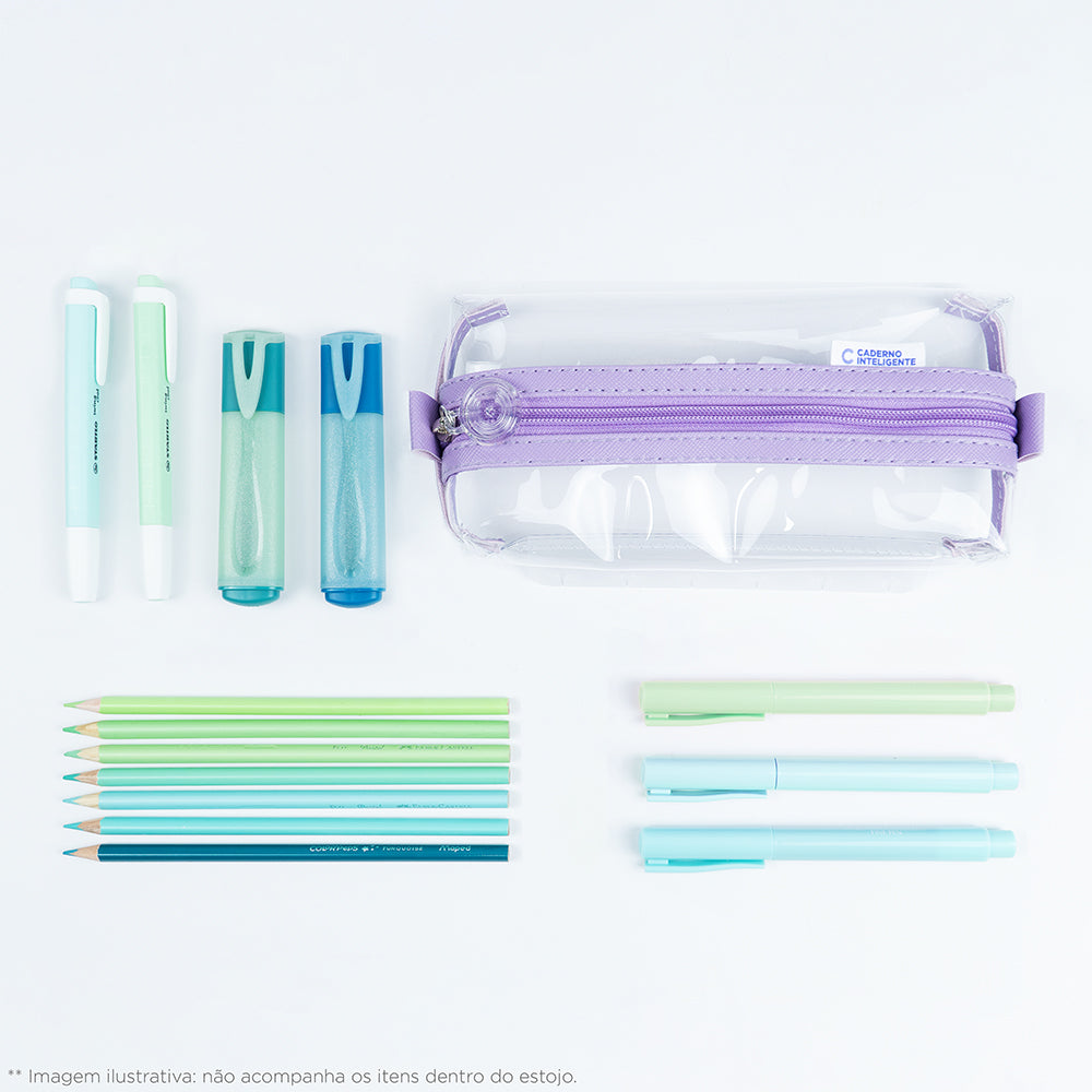 Estojo Crystal 2.0 em detalhes.