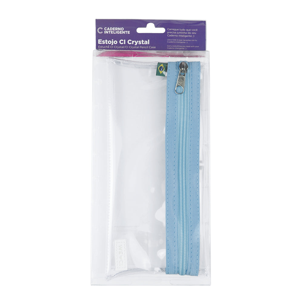 Estojo Crystal Baby Blue Inteligente