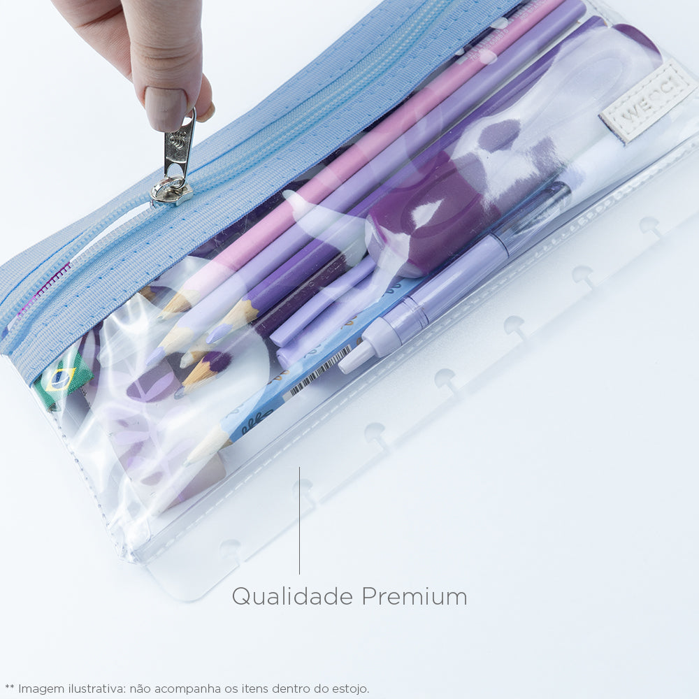 Estojo Crystal Baby Blue Inteligente