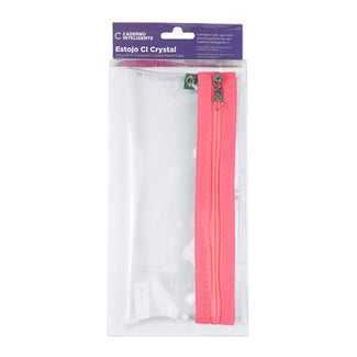 Estojo Inteligente Crystal Neon Pink