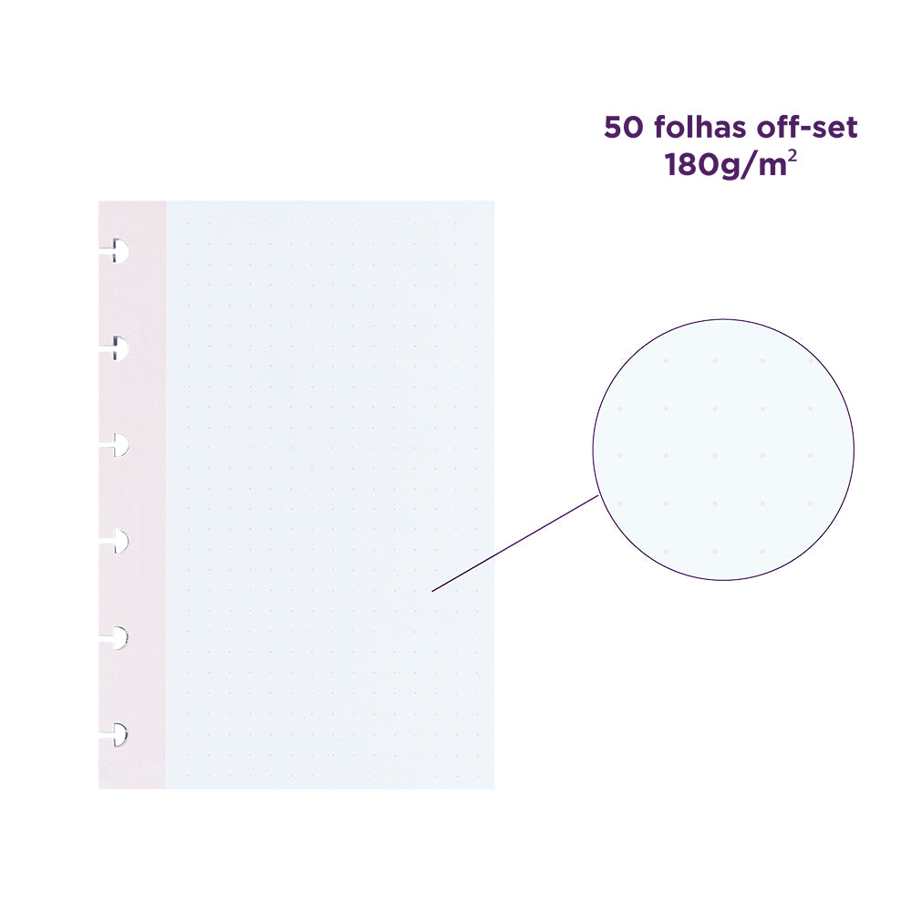 50 folhas off-set, 180 gramas por metro quadrado.