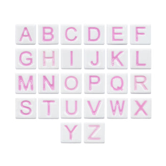 Like U, alfabeto grey.