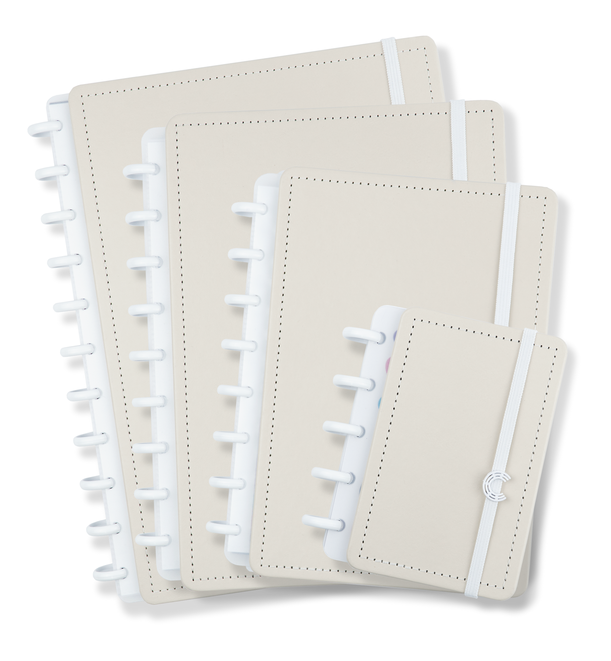 4 tamanhos do Caderno Inteligente Macchiato.