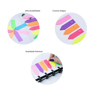 Alta durabilidade, a prova d'água, qualidade premium.