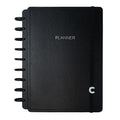 Planner Casual Black, tamanho médio.
