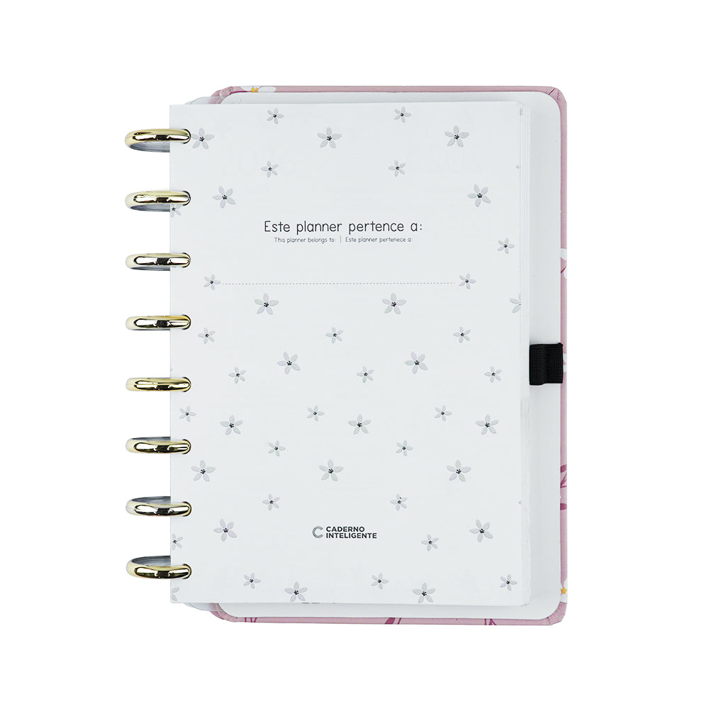 Planner Pink  Blossom by Sof Martins Caderno Inteligente ®