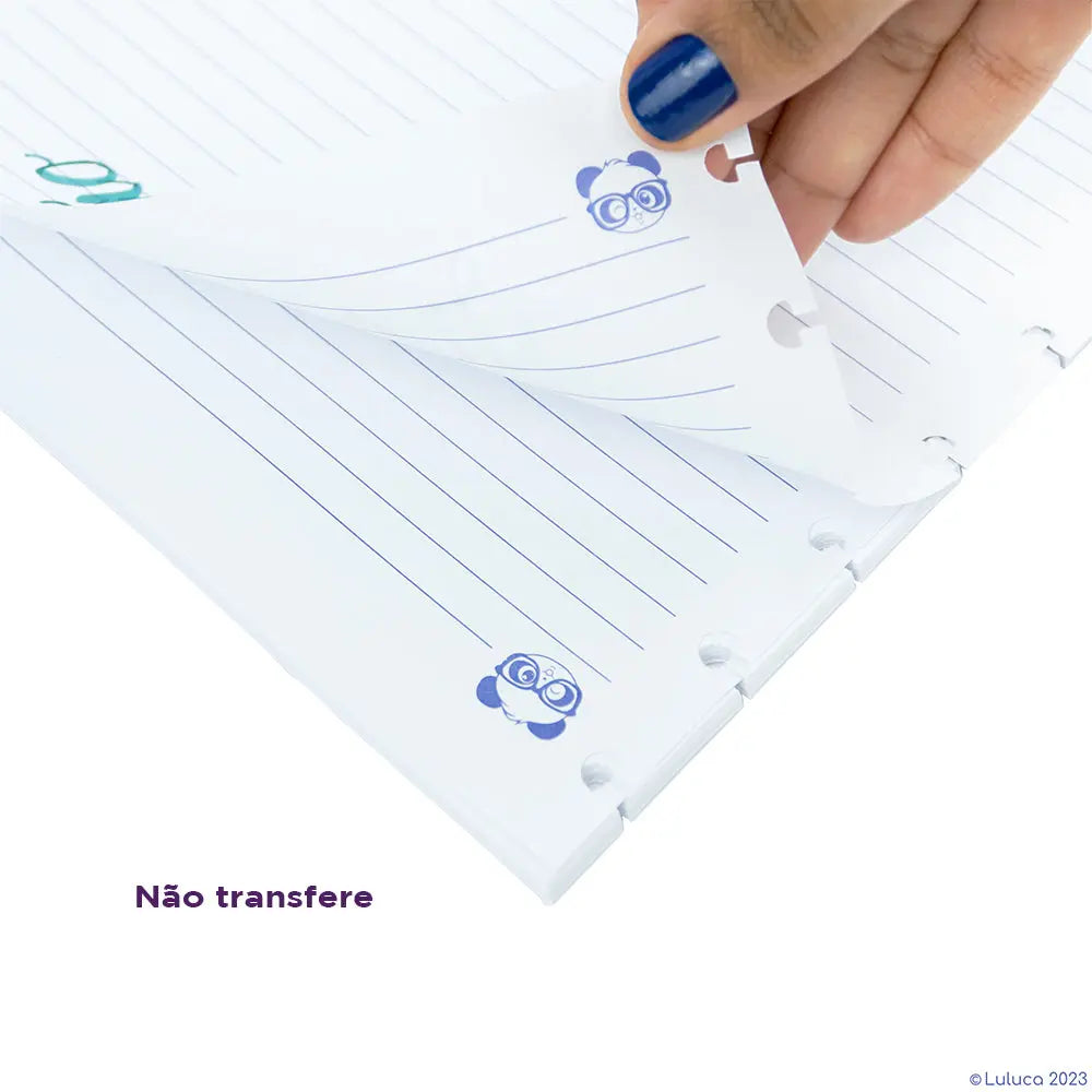 REFIL PAUTADO BY LULUCA Caderno Inteligente ®