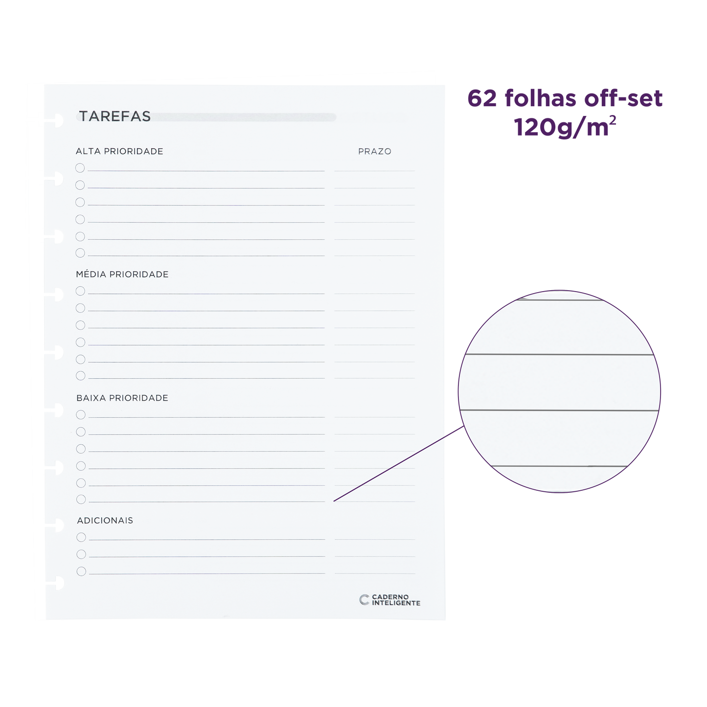 REFIL PLANNER ORGANIZER Caderno Inteligente Lojista