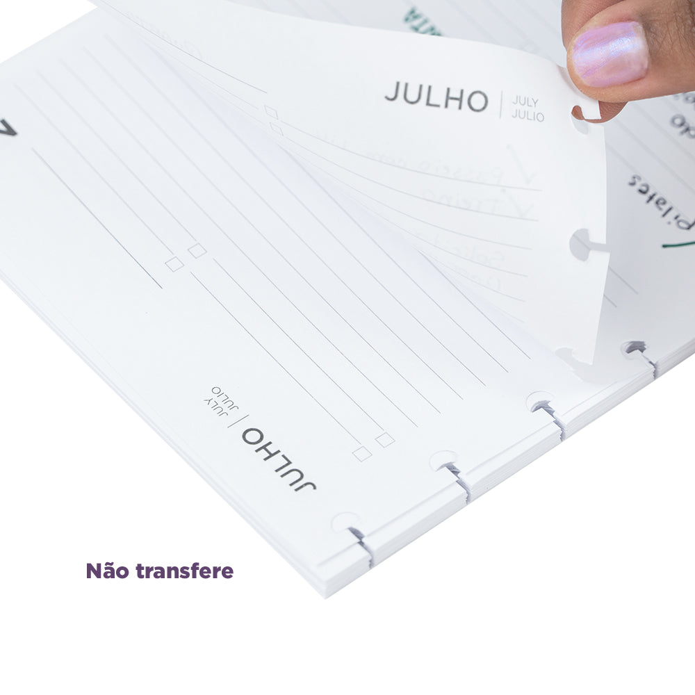 Refil Agenda Inteligente, não transfere.