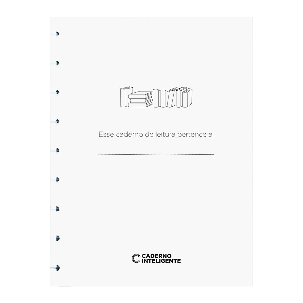 "Este caderno de leitura pertence a: ..."