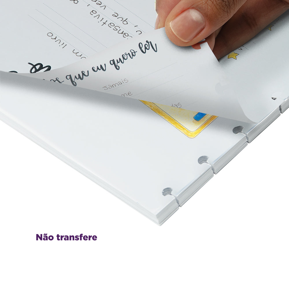 Refil de Leitura A5, não transfere.