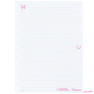 Refil Luluca, Caderno Inteligente Grande.