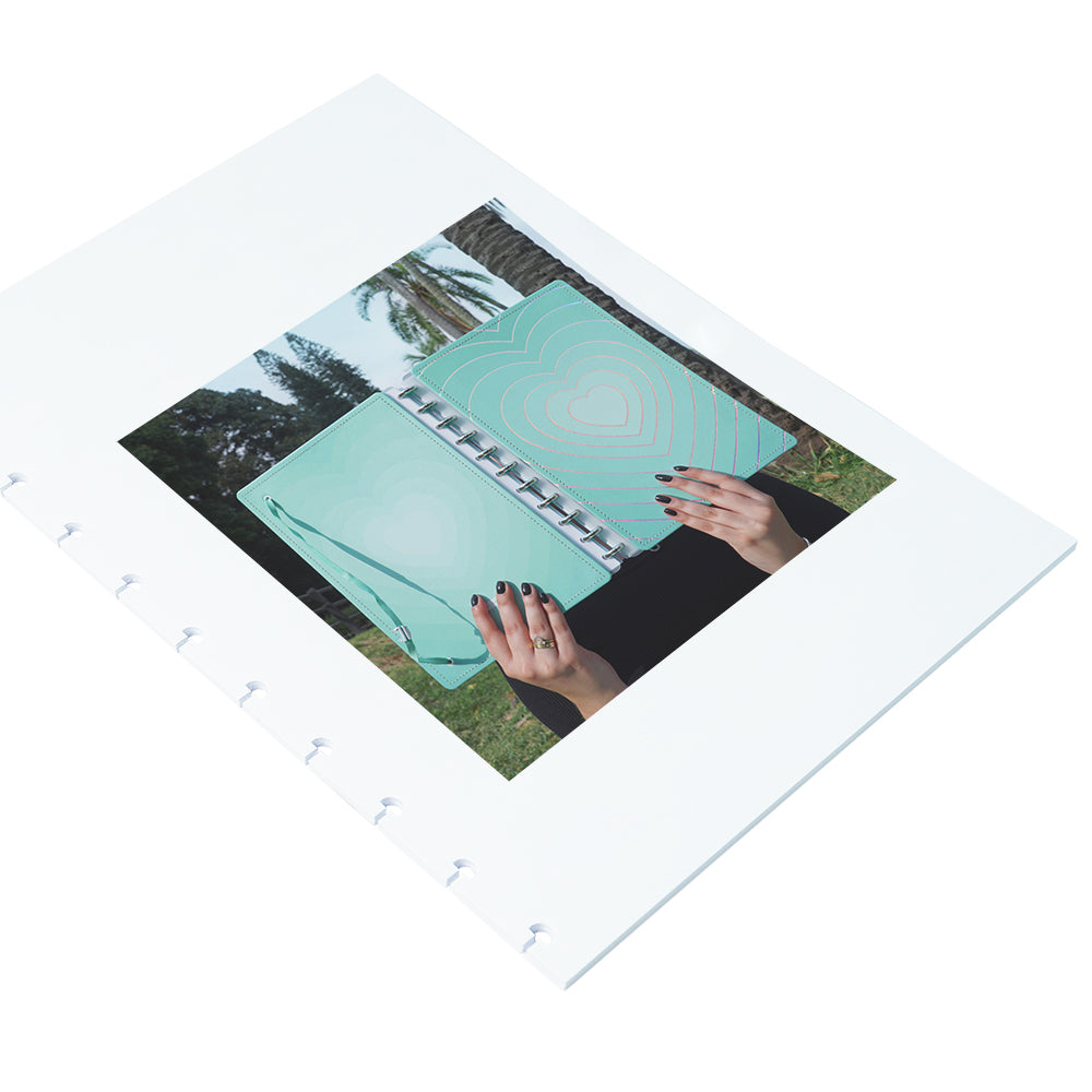 Pack do refil de papel fotográfico.